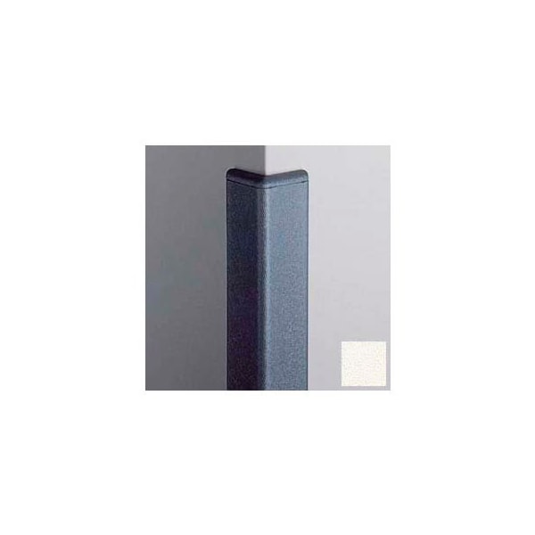 Pawling Surface Mounted Corner Guard 90Deg, 2'' Wings, 12' Height W/Caps, WH CG-20-12-10 - main
